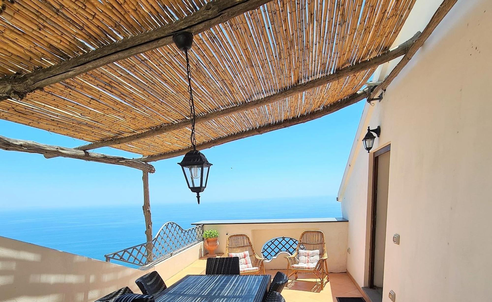 Belvedere Amodeo - Terrace, Seaview, Wifi Conca dei Marini Exterior photo