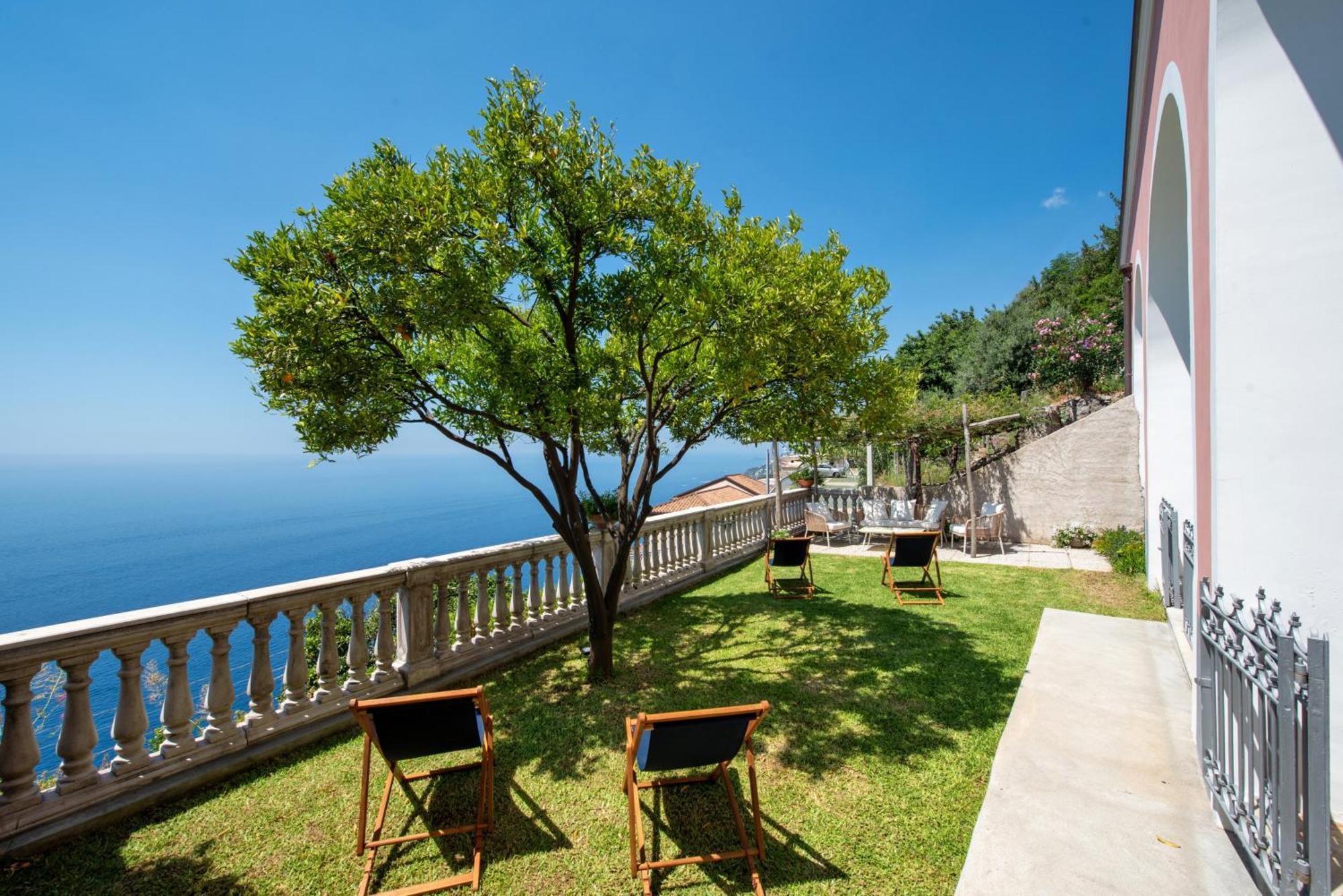 Belvedere Amodeo - Terrace, Seaview, Wifi Conca dei Marini Exterior photo