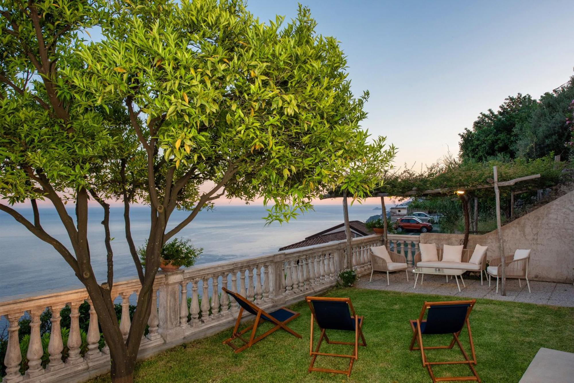 Belvedere Amodeo - Terrace, Seaview, Wifi Conca dei Marini Exterior photo
